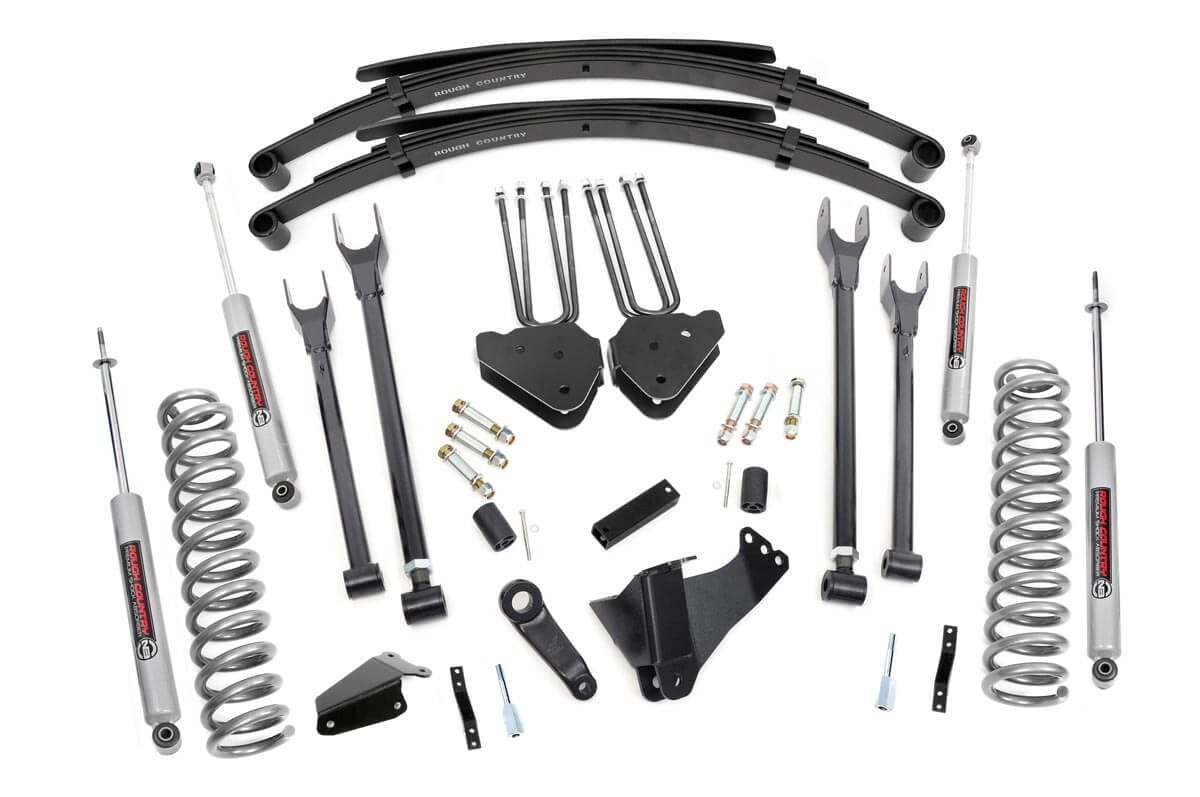 6 Inch Lift Kit | Diesel | 4 Link | RR Spring | Ford F-250/F-350 Super Duty (05-07)