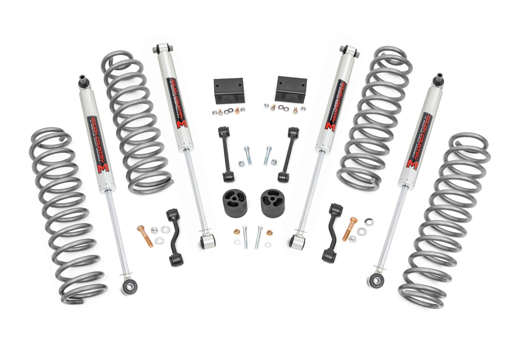 2.5 Inch Lift Kit | Coils | M1 | Jeep Wrangler Unlimited 4WD (2024-2026)