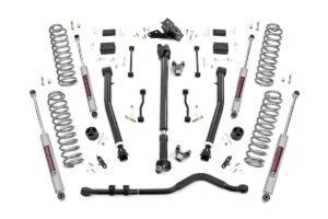 3.5 Inch Lift Kit | Adj LCA | FR D/S | Jeep Wrangler JL 4WD (2024-2026)