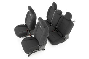 Seat Covers | Front and RR No Cup Holder | Jeep Gladiator JT 4WD (2020-2026)