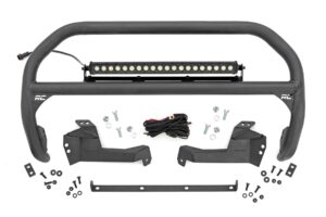 Nudge Bar | 20 Inch Black Single Row LED | Ford Bronco Sport 4WD (2021-2024)