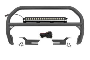 Nudge Bar | 20 Inch Black Single Row LED | Ford Bronco 4WD (2021-2026)