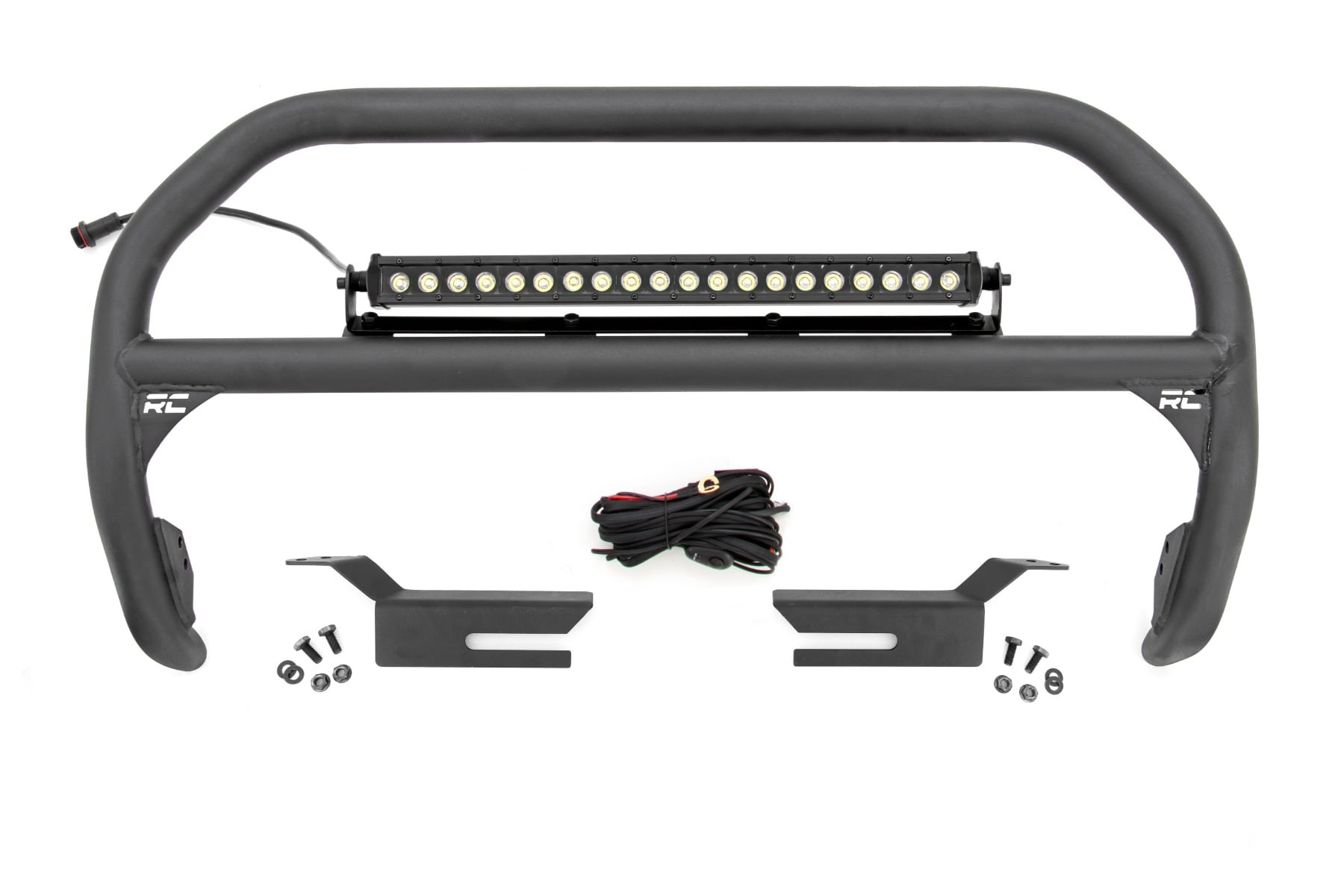 Nudge Bar | 20 Inch Black Single Row LED | Ford Bronco 4WD (2021-2026)