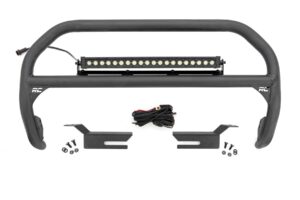 Nudge Bar | 20 Inch BLK DRL Single Row LED | Ford Bronco 4WD (2021-2026)