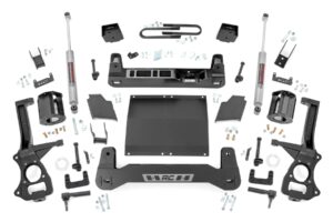 6 Inch Lift Kit | Mono Leaf Rear | Diesel | Chevy Silverado 1500 4WD (22-24)