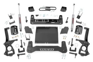 6 Inch Lift Kit | Mono Leaf Rear | Diesel | Chevy Silverado 1500 4WD (25-26)