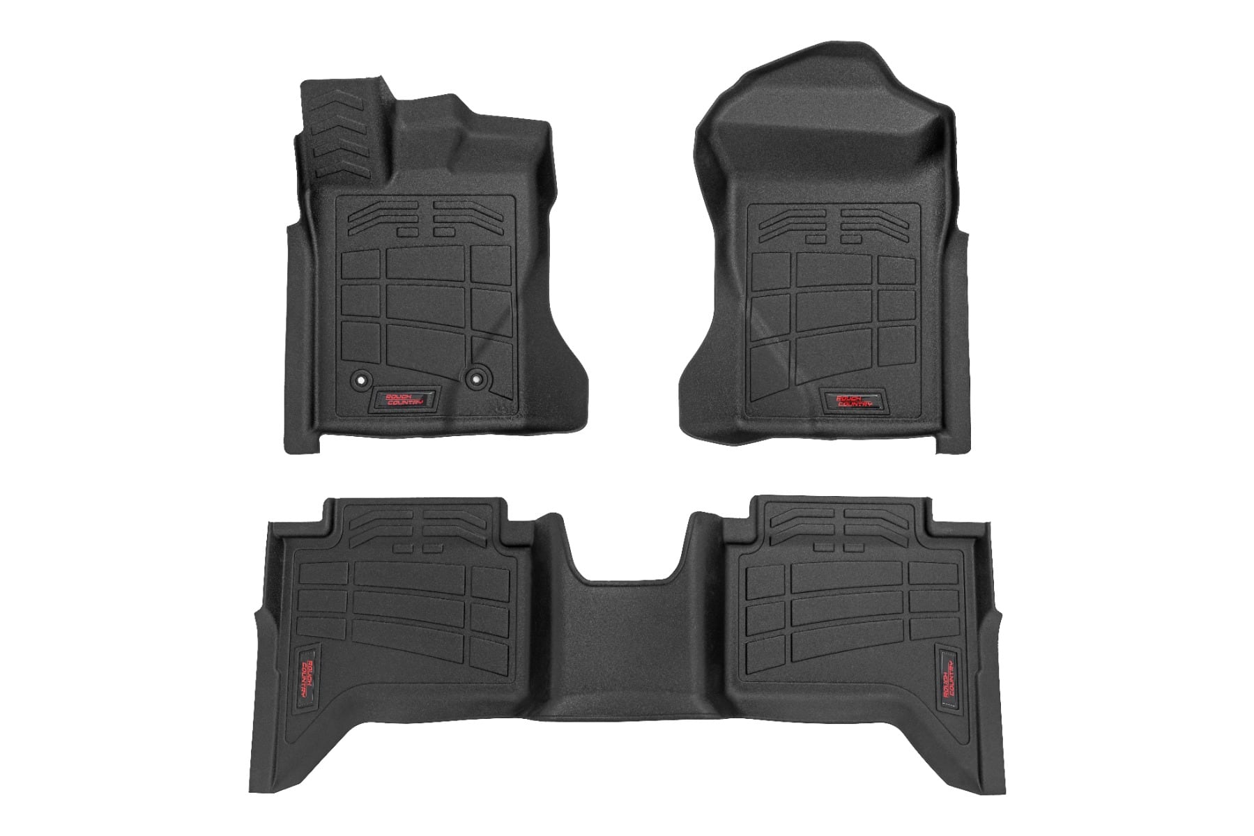 Sure-Fit Floor Mats | Front & Rear | Crew | Ford Ranger 2WD/4WD (2024-2026)