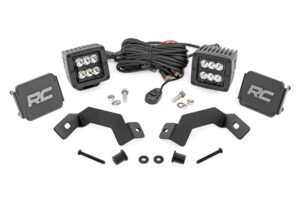 LED Light Kit | Ditch Mount | 2" Black Pair | Spot | Toyota Land Cruiser (24-26)