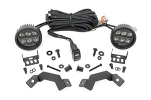 LED Light Kit | Ditch Mount | Black Series Round | 3.5 Inch | Amber DRL | Toyota LandCruiser (2024)