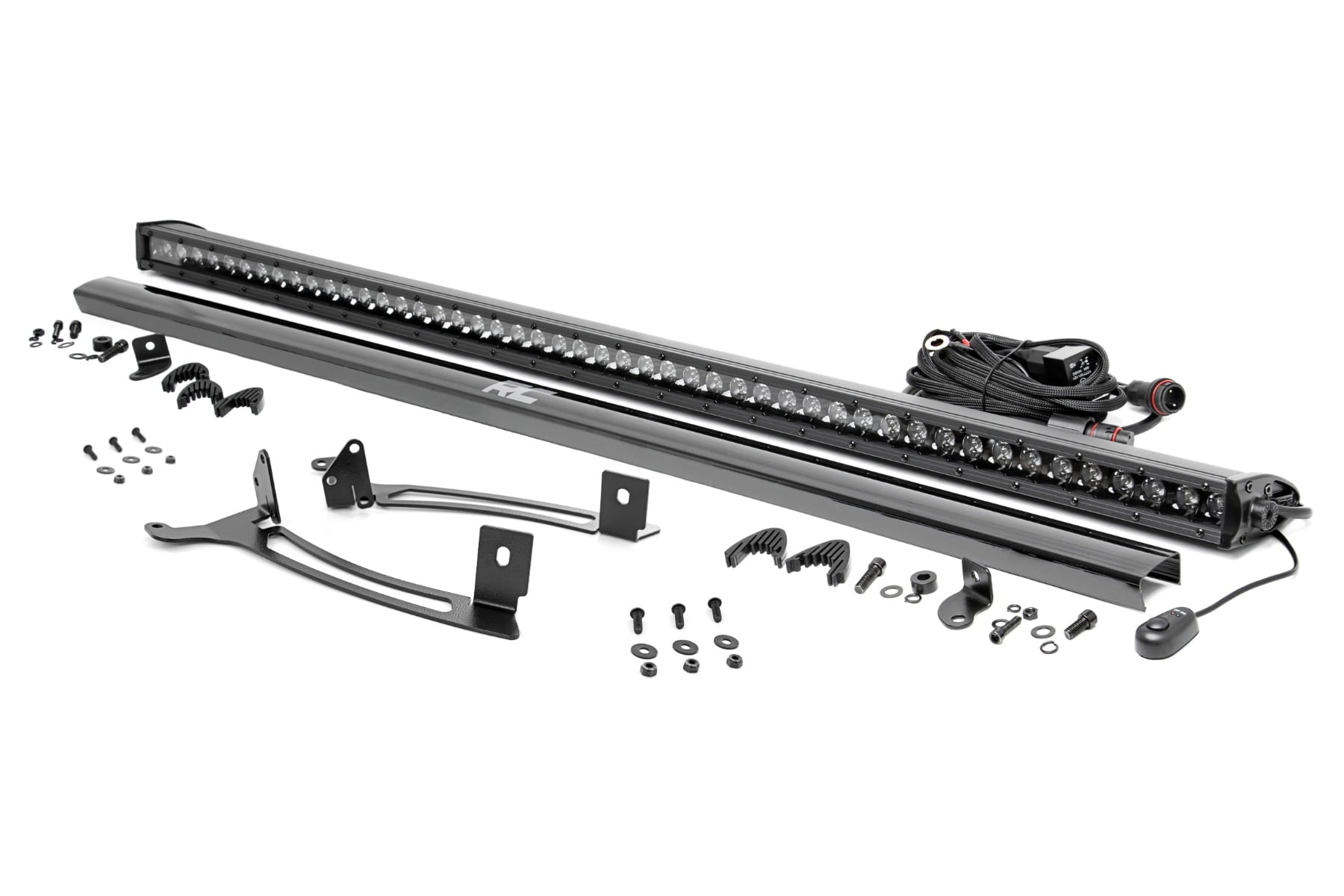 50" Single Row Light Mount | Front | Black Series | Polaris XPEDITION ADV 5