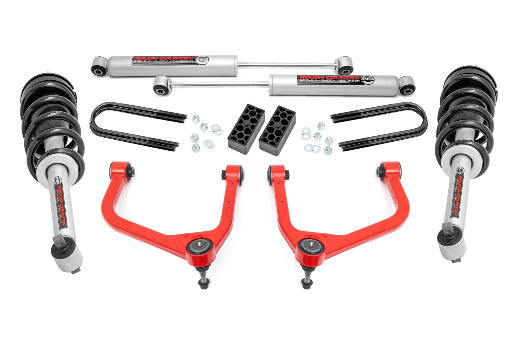 3.5 Inch Lift Kit | N3 Struts | Chevy Silverado 1500 2WD/4WD (2025-2026)