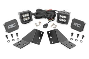 LED Light Kit | Rear Mount | 2" Black Pair | CFMOTO UFORCE U10 Pro