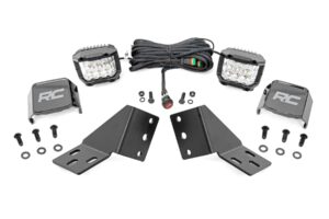 LED Light Kit | Rear Mount | 3" Chrome Pair | Wide Angle | CFMOTO UFORCE U10 Pro