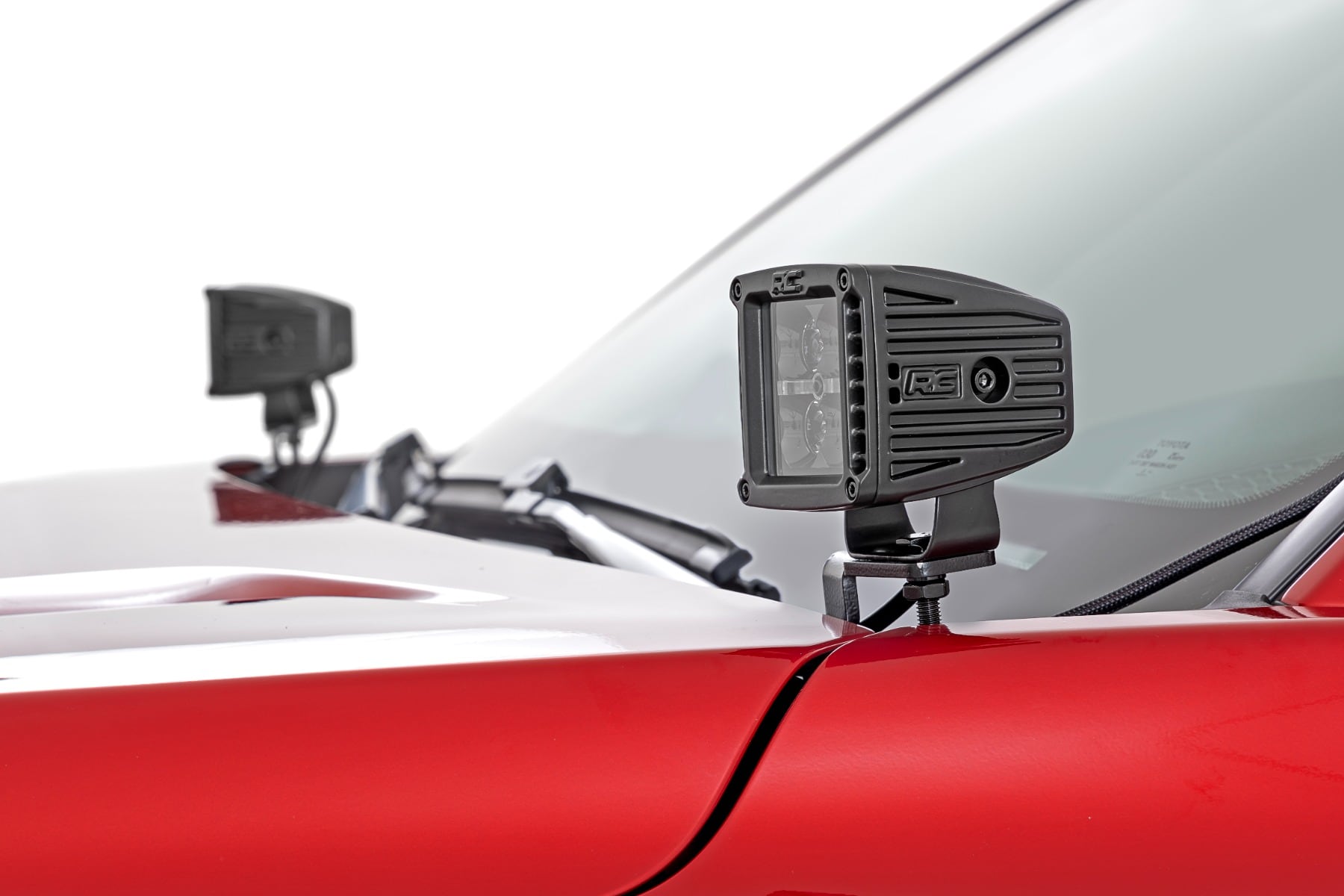 LED Light Kit | Ditch Mount | 2" Black Pair | Amber DRL | Toyota Tacoma (24-26) - Image 3