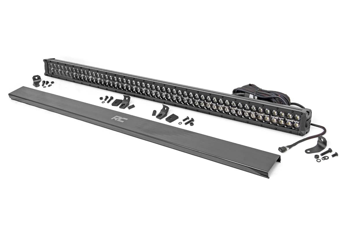 50 Inch Black Series LED Light Bar | Dual Row | Amber DRL