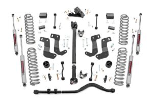 3.5 Inch Lift Kit | C/A Drop | FR D/S | Jeep Wrangler Unlimited 4WD (24-26)