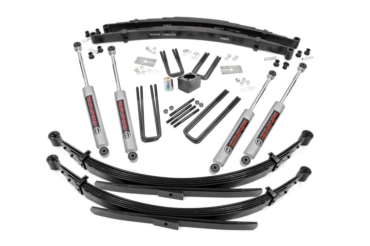 4 Inch Lift Kit | Rear Springs | Dodge W200 Truck/W300 Truck 4WD (1978-1980)