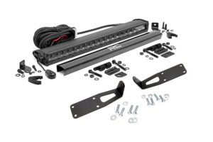 LED Light Kit | Bumper Mount | 20" Black Single Row | Ram 2500 (03-18)/3500 (03-18)