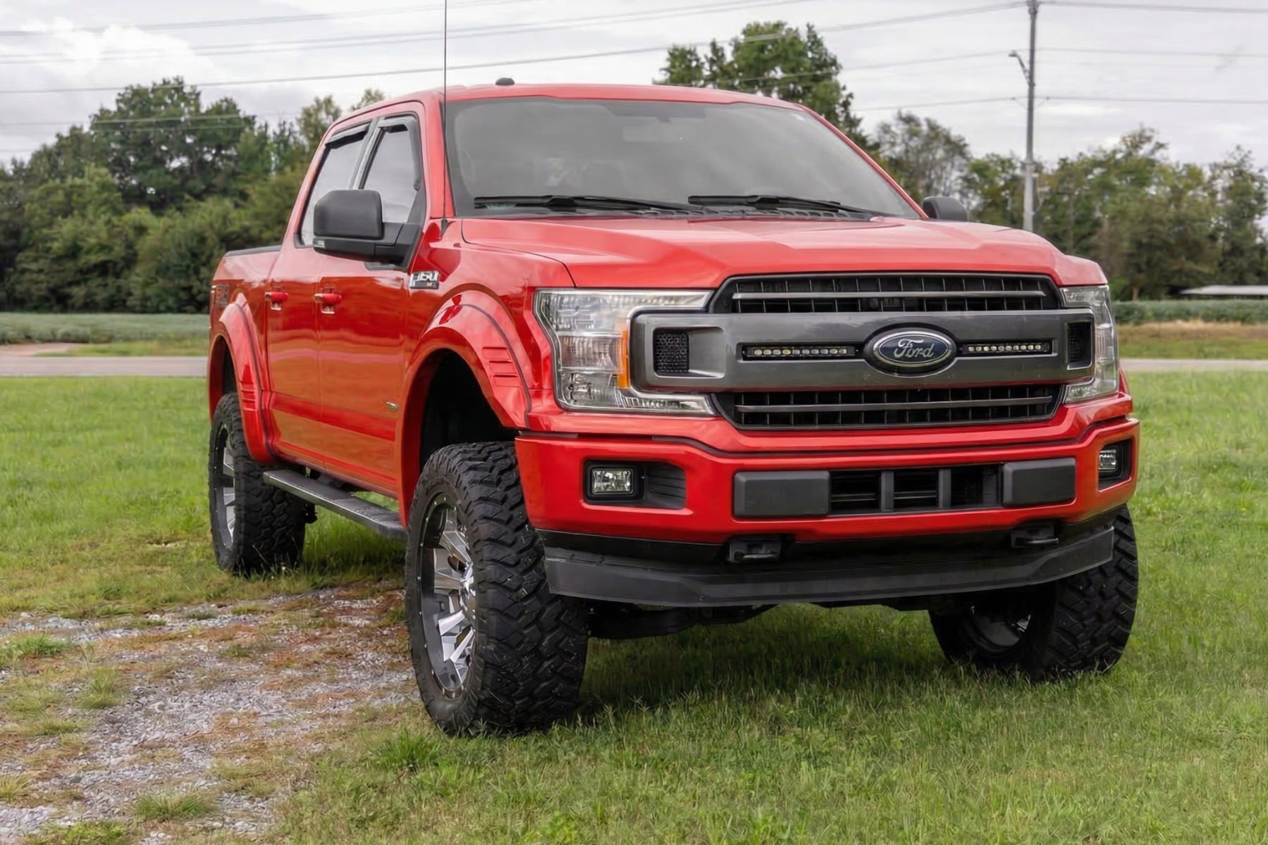 SF1 Fender Flares | PQ Race Red | Ford F-150 2WD/4WD (2015-2017) - Image 6