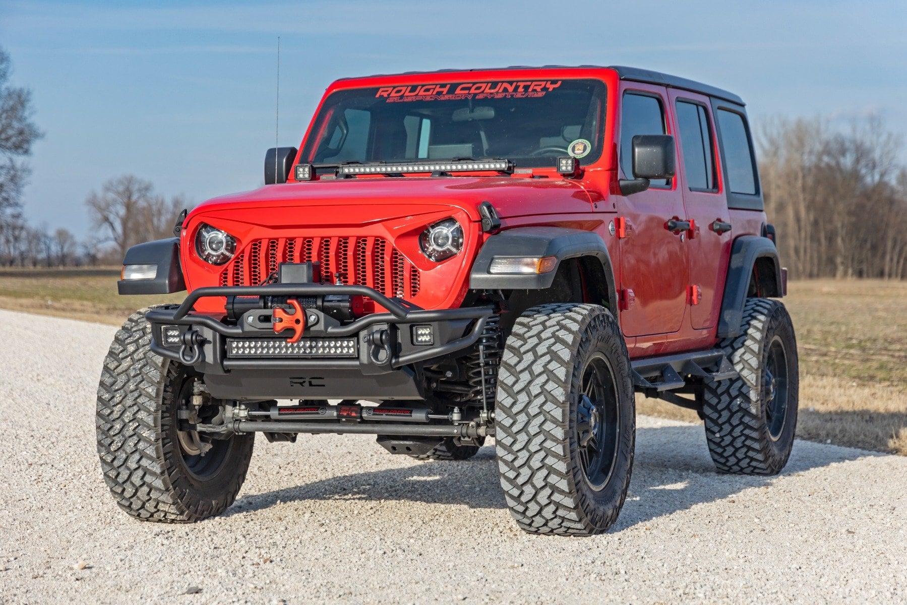 3.5 Inch lift Kit | C/A Drop | FR D/S | M1R | Jeep Wrangler Unlimited (24-26) - Image 5