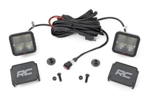 LED Light Kit | Ditch Mount | 2" Spectrum Pair | Spot Pattern | Ford Bronco (21-26)