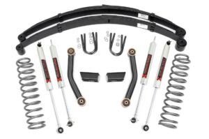 3 Inch Lift Kit | Series II | RR Springs | M1 | Jeep Cherokee XJ (84-01)