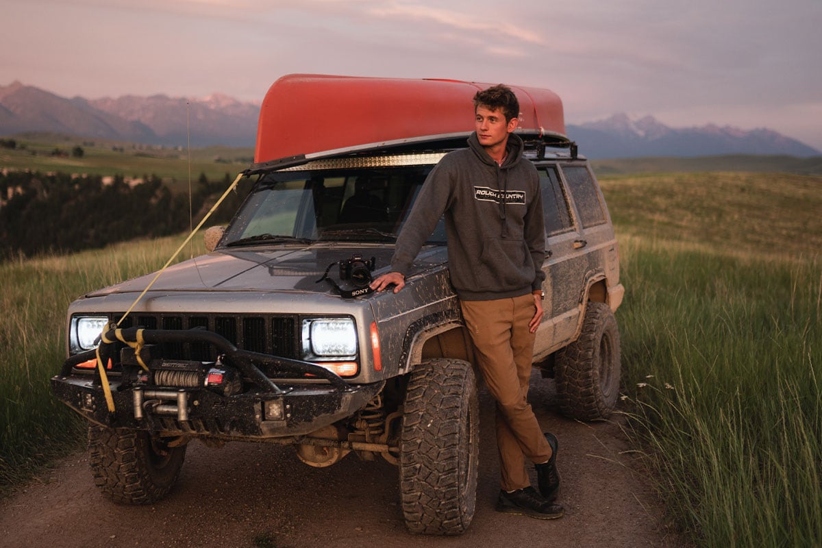 Rough Country Hoodie | Digital | Grey | XL - Image 4