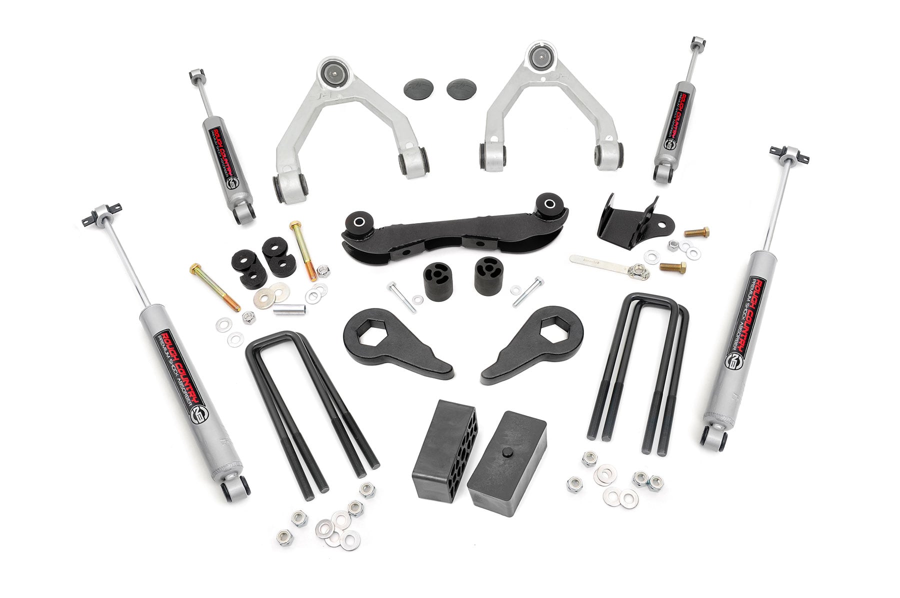 2-3 Inch Lift Kit | Rear Blocks | Chevy/GMC 1500 Truck & SUV 4WD (1988-1999)