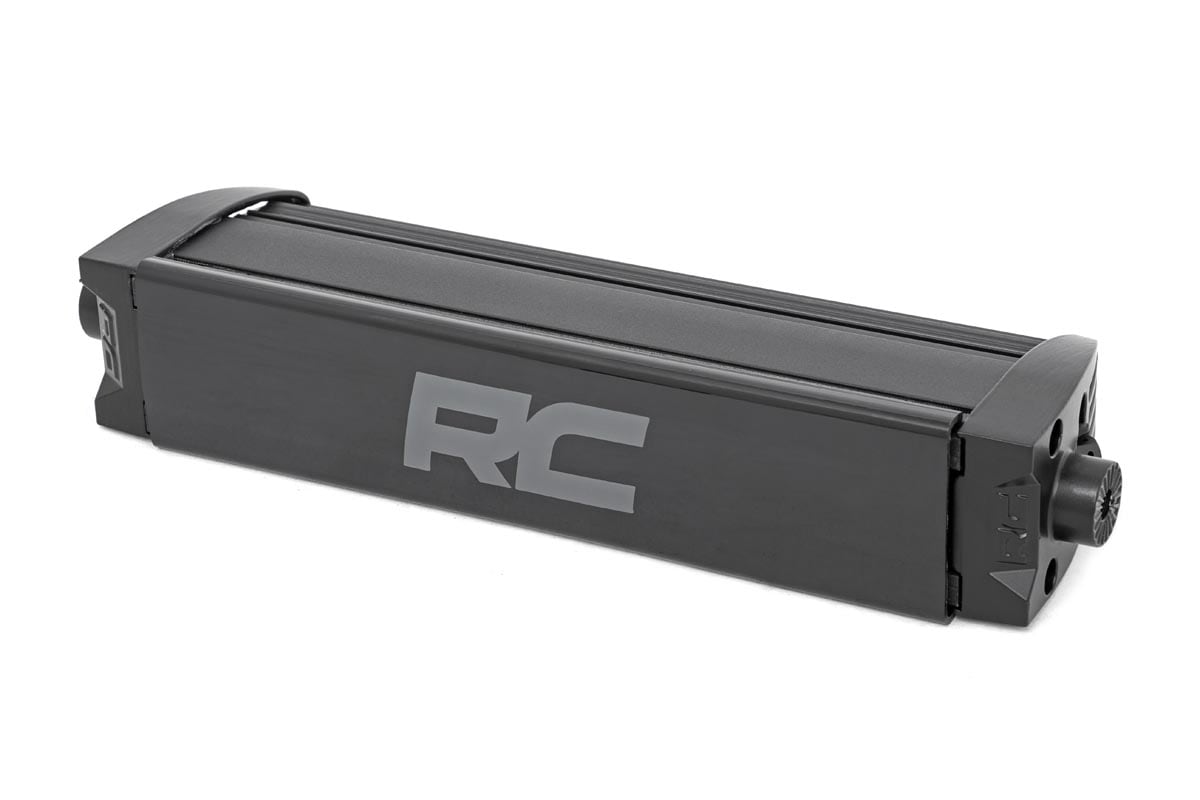 8 Inch Black Series LED Light Bar | Single Row | Cool White DRL - Image 3