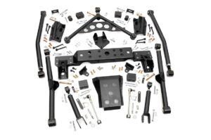 Long Arm Upgrade Kit | 4 Inch Lift | Jeep Grand Cherokee WJ 4WD (1999-2004)