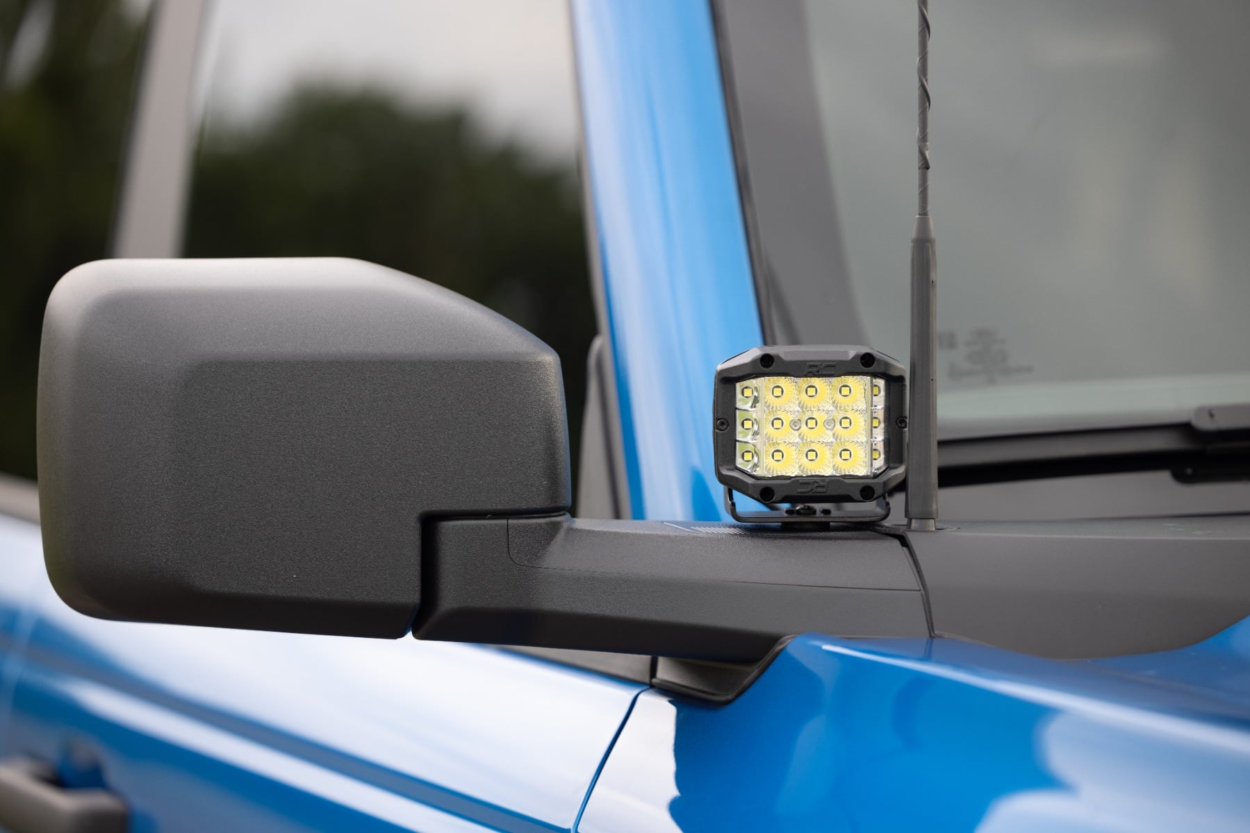 LED Light Kit | Ditch Mount | 2" Black Pair | Spot Pattern | Ford Bronco (21-26) - Image 6