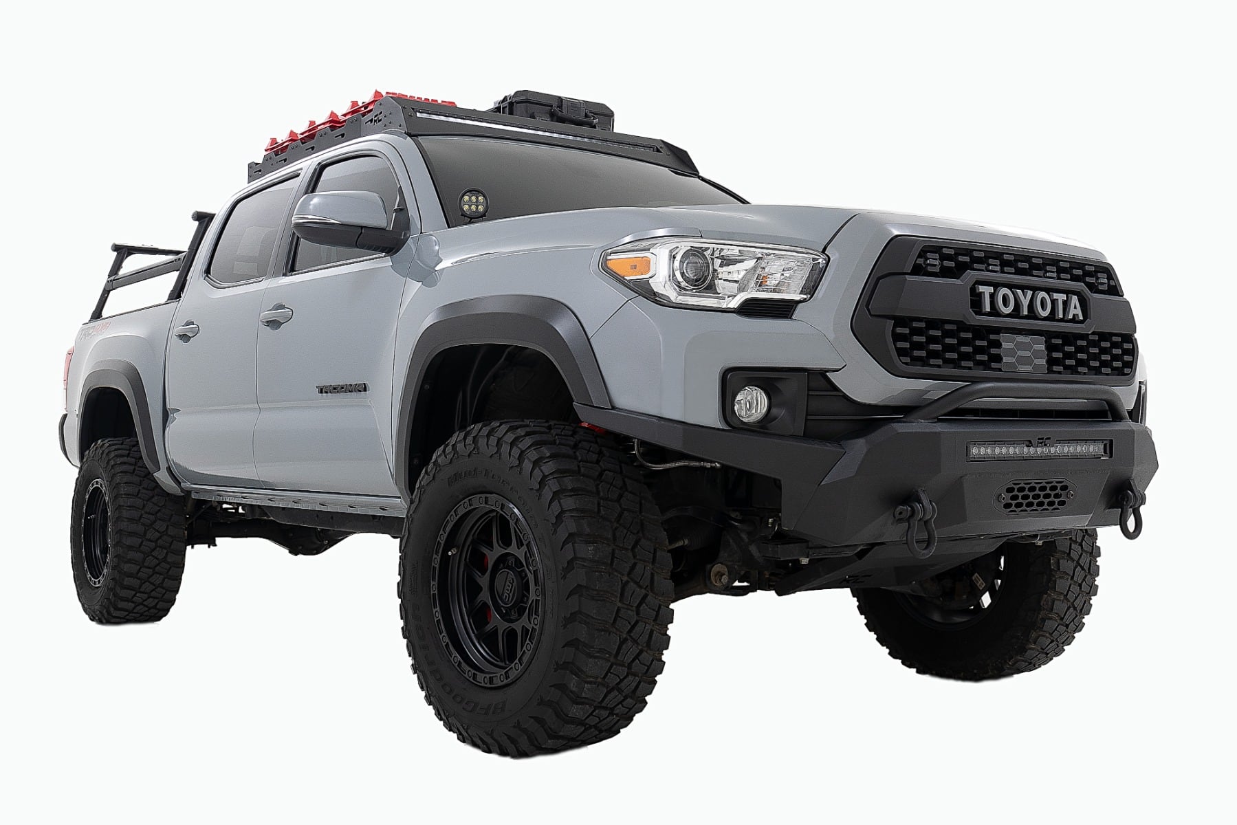 LED Light Kit | Ditch Mount | 2" Black Pair | White DRL | Toyota Tacoma (16-23) - Image 3