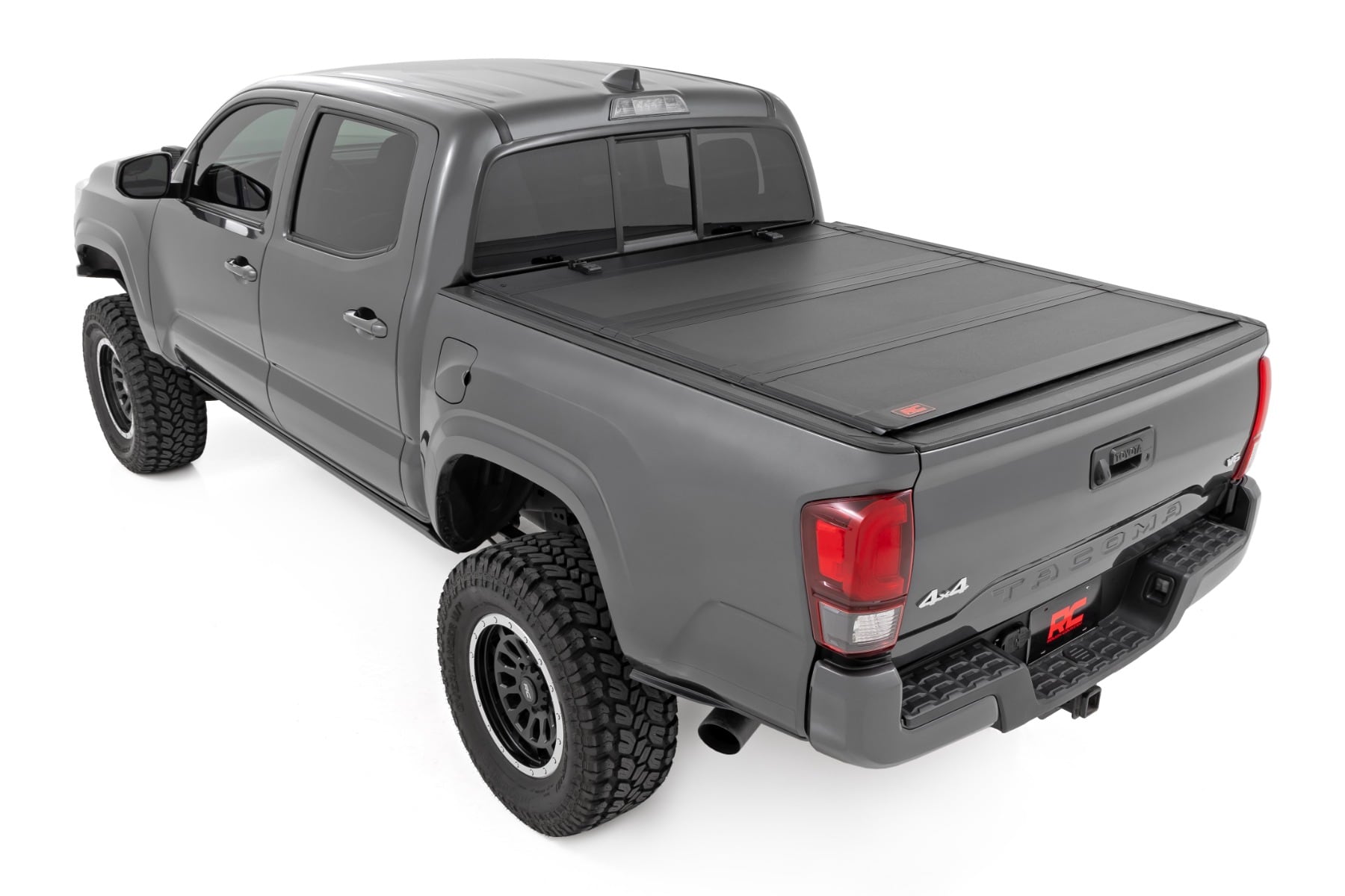 Hard Tri-Fold Flip Up Bed Cover | 5' Bed | Toyota Tacoma 2WD/4WD (2005-2015) - Image 3