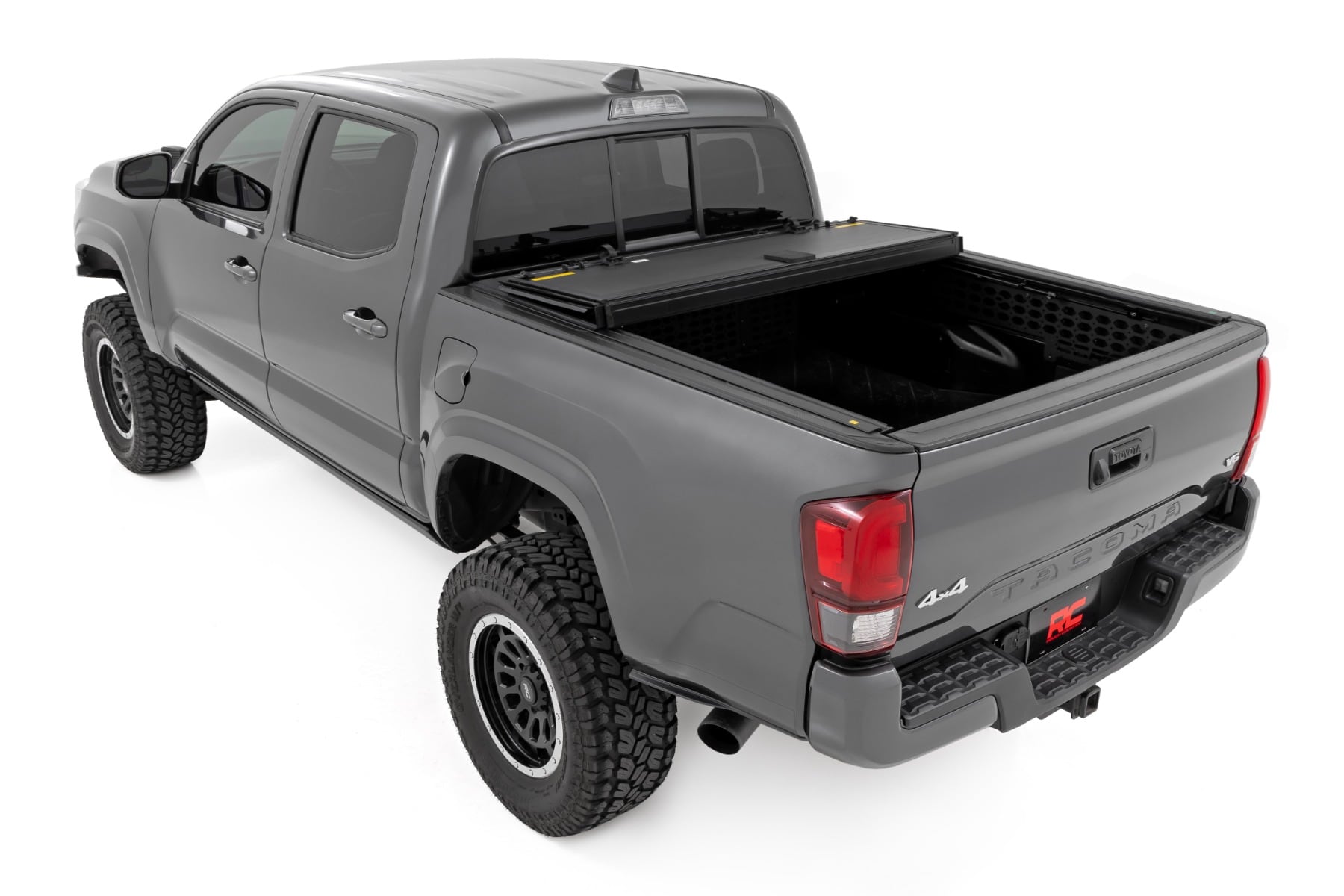 Hard Tri-Fold Flip Up Bed Cover | 5' Bed | Toyota Tacoma 2WD/4WD (2005-2015) - Image 5