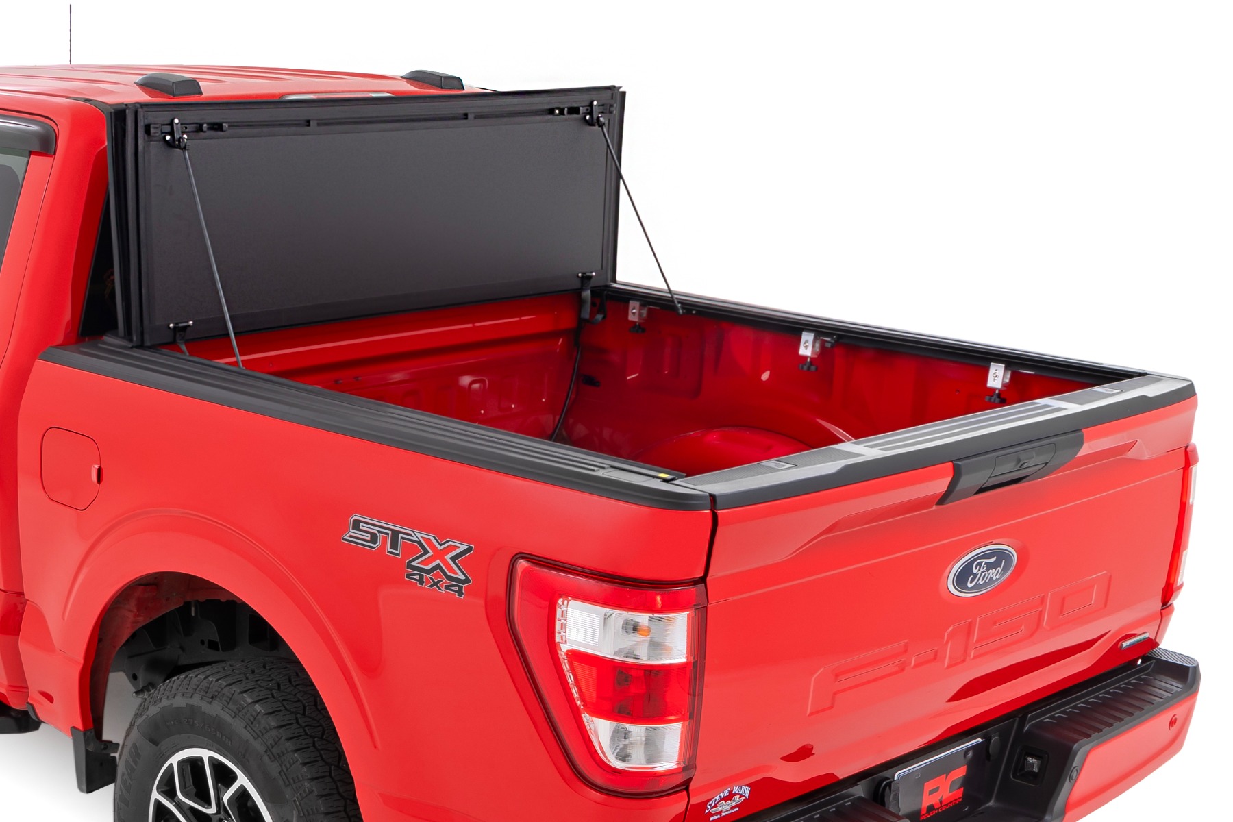 Hard Tri-Fold Flip Up Bed Cover | 6'7" Bed | Ford F-150 2WD/4WD (2015-2020) - Image 2