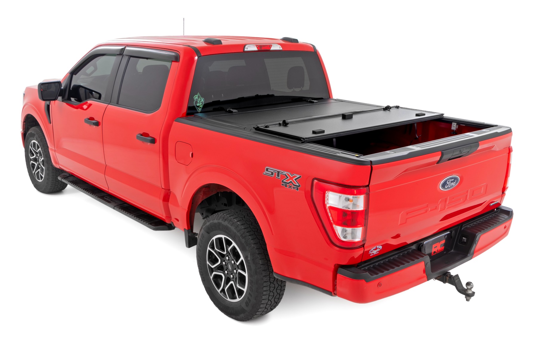 Hard Tri-Fold Flip Up Bed Cover | 6'7" Bed | Ford F-150 2WD/4WD (2015-2020) - Image 4