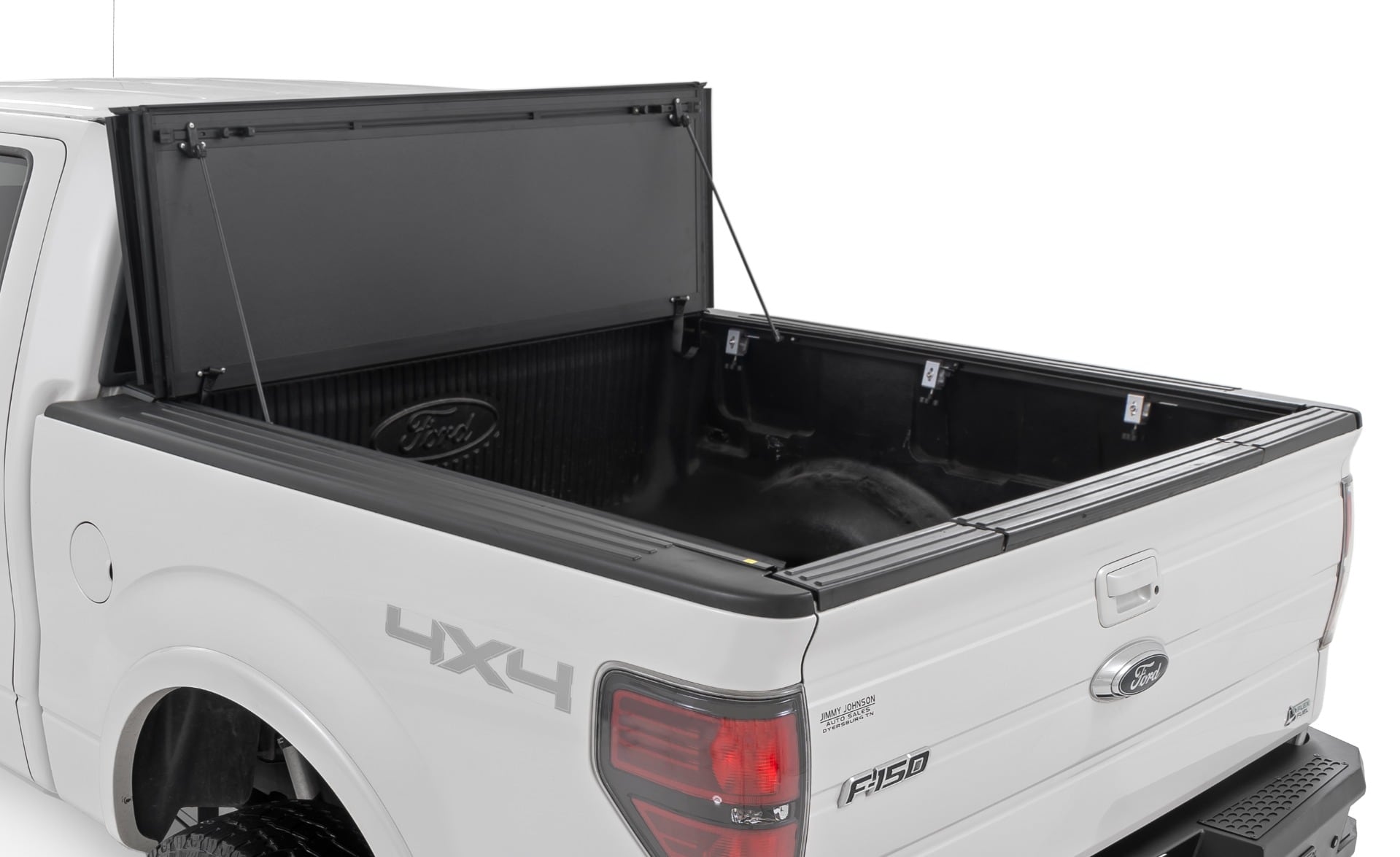Hard Tri-Fold Flip Up Bed Cover | 5'7" Bed | Ford F-150 2WD/4WD (2004-2014) - Image 2