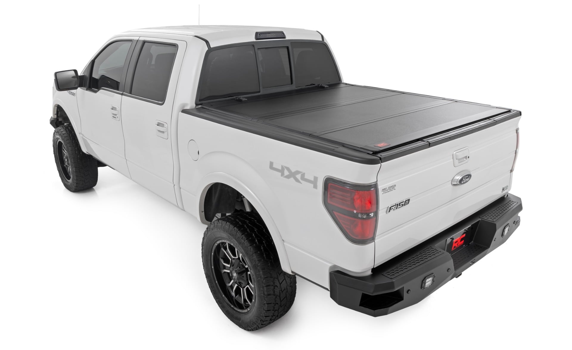 Hard Tri-Fold Flip Up Bed Cover | 6'7" Bed | Ford F-150 2WD/4WD (2004-2014) - Image 3