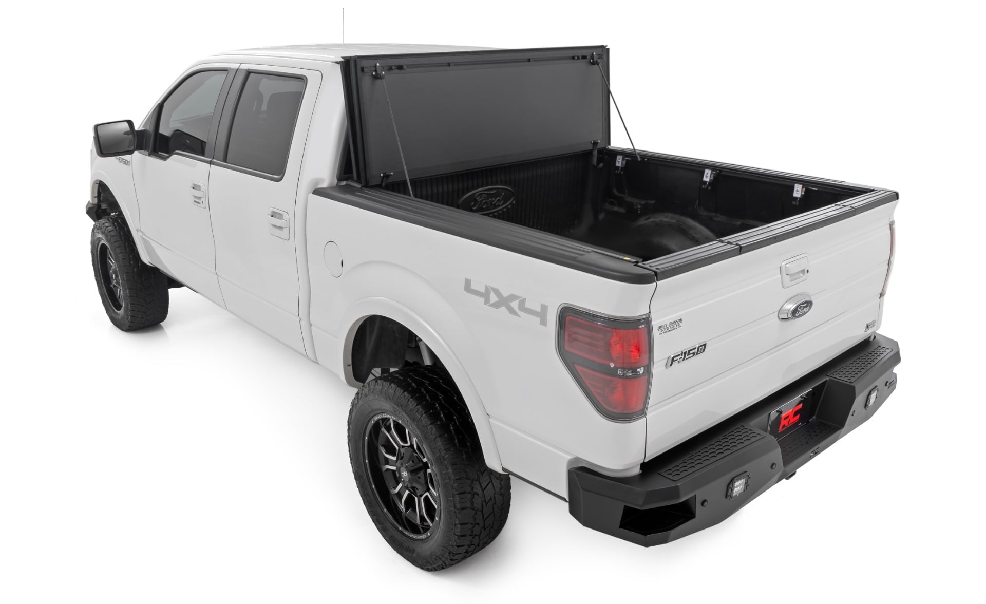 Hard Tri-Fold Flip Up Bed Cover | 5'7" Bed | Ford F-150 2WD/4WD (2004-2014) - Image 5