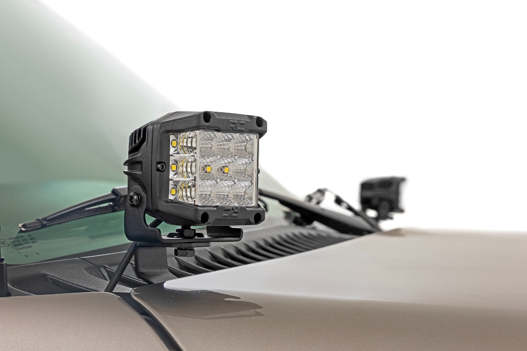 LED Light Kit | Ditch Mount | 2" Black Pair | Flood | Chevy Silverado 1500 (99-06)/Tahoe (00-06) - Image 2