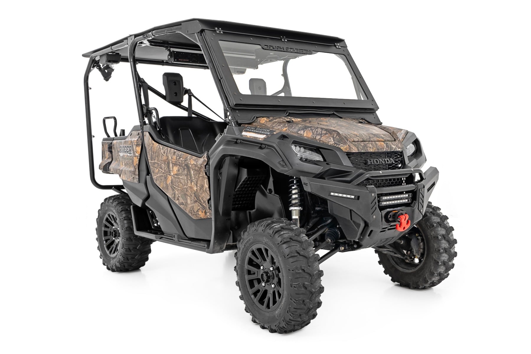 Electric Tilt Windshield | Glass | Honda Pioneer 1000 - Image 2