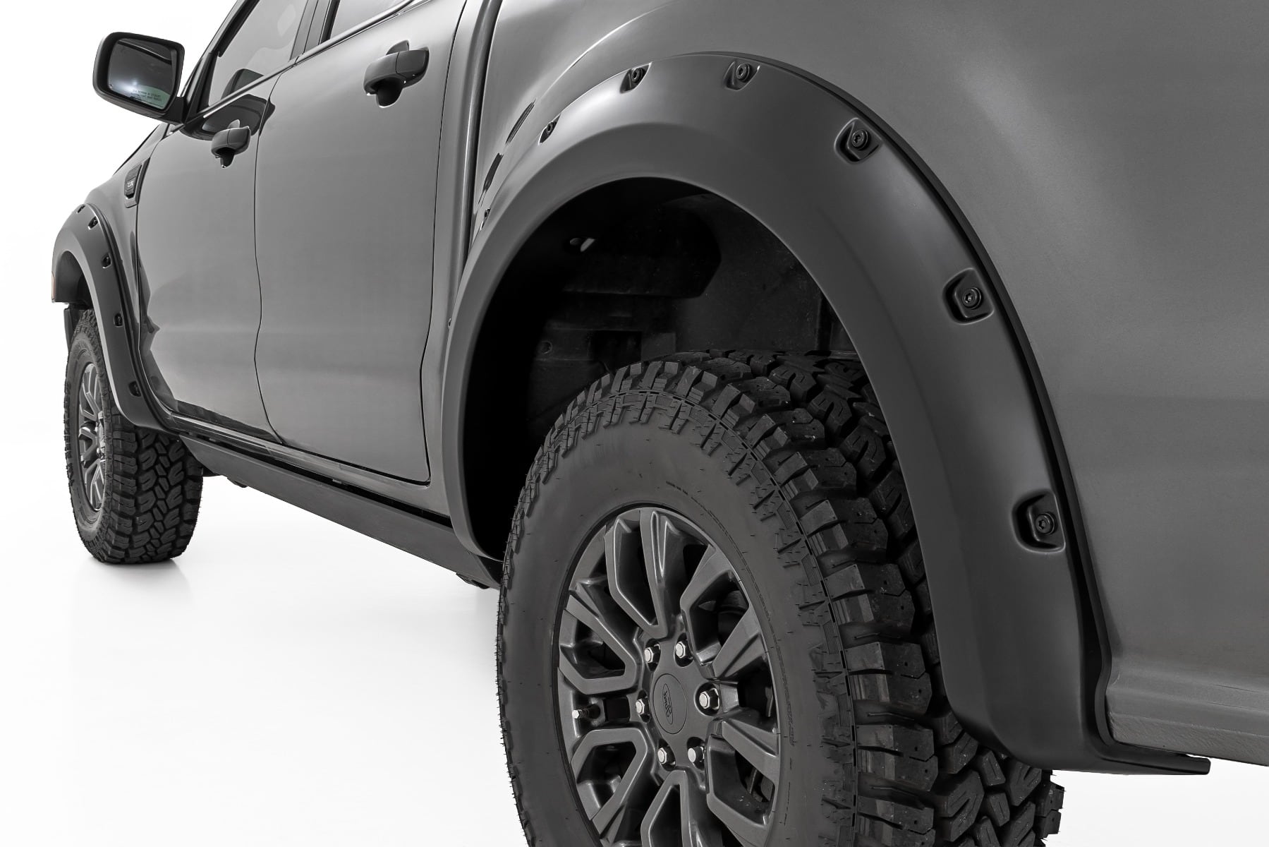 Pocket Fender Flares | NE Cactus Gray | Ford Ranger 2WD/4WD (2019-2023)