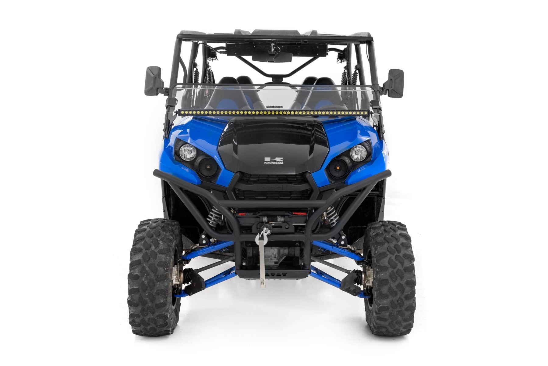 LED Light Kit | Cage Mount | 50" Black Single Row | Kawasaki Teryx 4 1000/Teryx4 800 - Image 3
