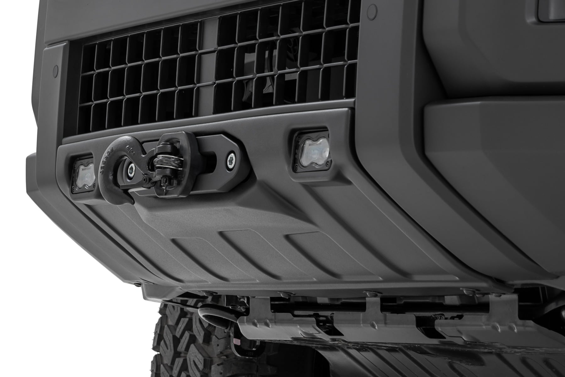 FXS Hidden Winch Mount | Yellow SAE | PRO1200S | Toyota Land Cruiser (24-26) - Image 2