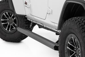Power Running Boards | 4 Door | Jeep Wrangler JL (2018-2026)