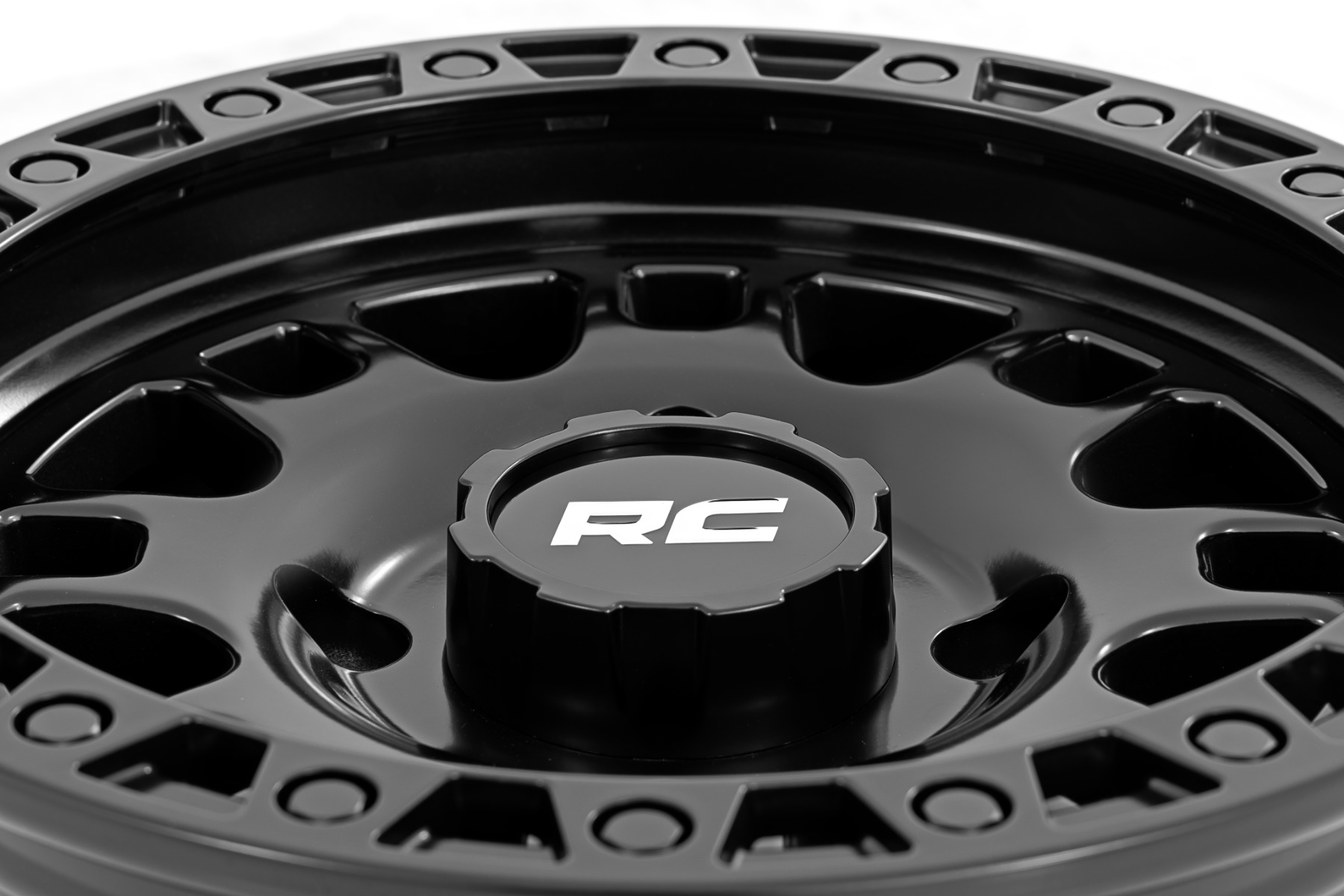 Rough Country 82 Series Wheel | UTV | Semi Gloss Black | 15x7 | 5x4.5 | +10mm - Image 6