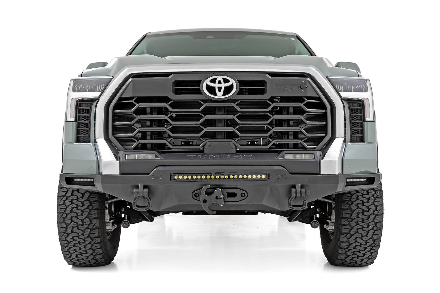 Hybrid Front Bumper | 12000S | Blk LED | Toyota Tundra 2WD/4WD (2022-2026) - Image 2
