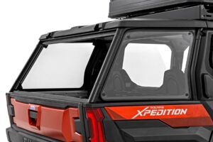 Bed Side Rear Windows | Scratch Resistant | Polaris XPEDITION ADV 5