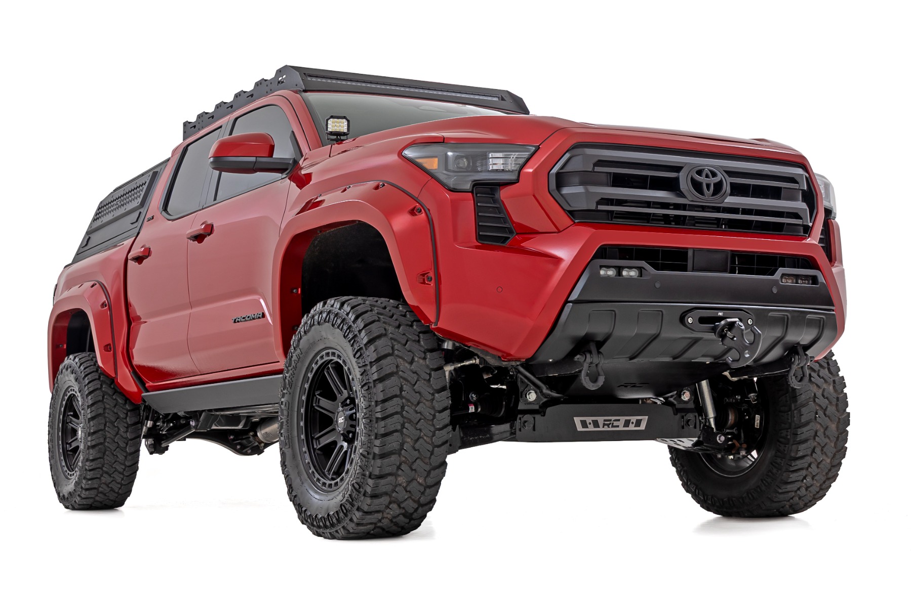 LED Fog Light Kit | 3x1.75 Inch Black Series Slim Aux | Toyota Tacoma (24-26) - Image 4