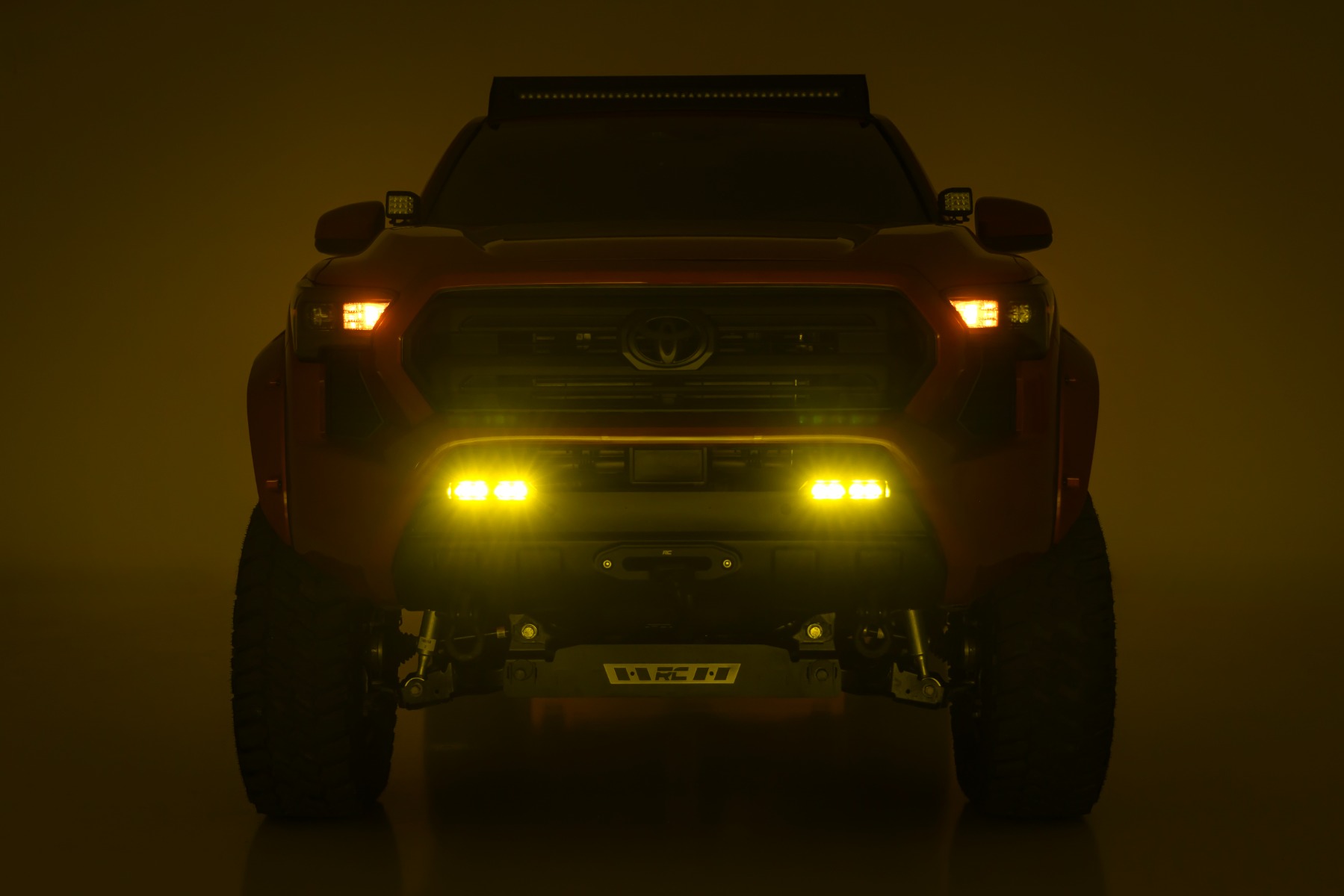 LED Fog Light Kit | 3x1.75 Inch Black Series Slim Aux | Yellow | Toyota Tacoma (24-26) - Image 6